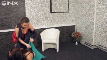 Bitchy Boss Catfights With Her Assistant Screencap 53 on www.sinx.com