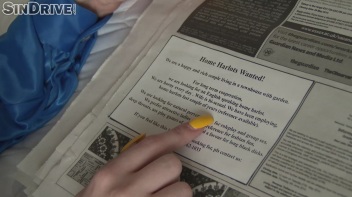Home Harlots Wanted Part 1: The Lusty Lesbo Warm-Up Screencap 5 on www.sinx.com