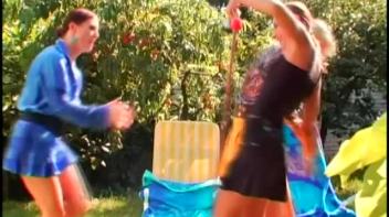 Garden Hose Fight Gets These Girls Off Screencap 18 on www.sinx.com