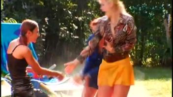 Garden Hose Fight Gets These Girls Off Screencap 27 on www.sinx.com