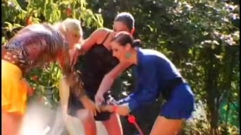 Garden Hose Fight Gets These Girls Off Screencap 38 on www.sinx.com