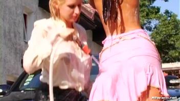 Taking Turns Hosing Each Other Down Screencap 85 on www.sinx.com
