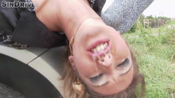 A Public Gagging Deep Throat Face Fuck Till The Drool Is All Over The Wannabe Hooker Screencap 57 on www.sinx.com
