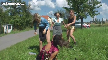Crazy Catfighters Tear Each Other Down To The Underwear Screencap 17 on www.sinx.com
