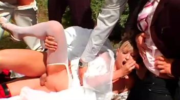 YOU MAY NOW GANGBANG THE BRIDE! Screencap 51 on www.sinx.com