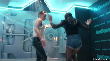 Soaking wet sexy babes Screencap 10 on www.sinx.com