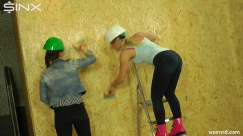 Hot Construction Cuties Get Messy On The Job Screencap 25 on www.sinx.com