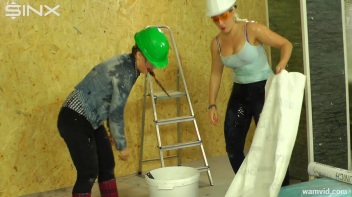 Hot Construction Cuties Get Messy On The Job Screencap 38 on www.sinx.com