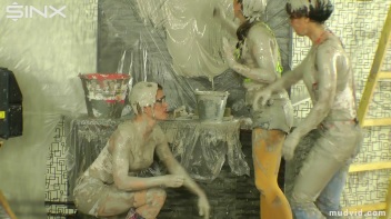 Naughty construction girls get messy with plaster Screencap 59 on www.sinx.com