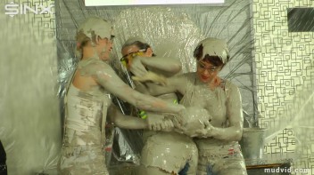 Naughty construction girls get messy with plaster Screencap 61 on www.sinx.com
