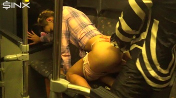 Dirty Pervert Fucks Teen On a Public Bus Screencap 35 on www.sinx.com