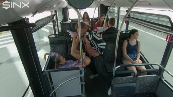 Dirty Pervert Fucks Teen On a Public Bus Screencap 43 on www.sinx.com