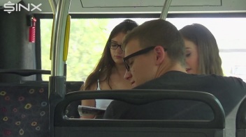 Dirty Pervert Fucks Teen On a Public Bus Screencap 51 on www.sinx.com