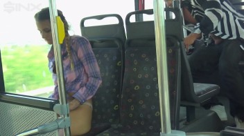 Dirty Pervert Fucks Teen On a Public Bus Screencap 59 on www.sinx.com