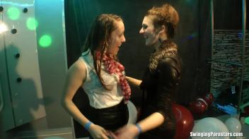 Europorn Birthday Bang Part 4 - Lesbo Cam Screencap 32 on www.sinx.com