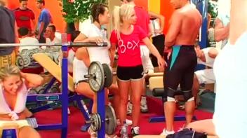 Bisexual Gym Party Gets Going! Screencap 9 on www.sinx.com