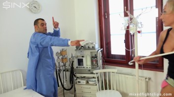 Couple Gets Physical In Hospital Room Screencap 37 on www.sinx.com