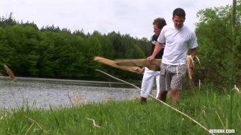 Two Fishing Poles and A Wet Hole Screencap 3 on www.sinx.com