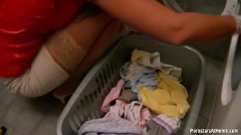 Doing The Laundry...While Still Wearing It! Screencap 15 on www.sinx.com