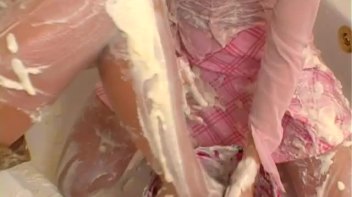 Whipped Cream Covers Two Eurobabes Screencap 47 on www.sinx.com