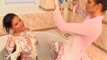 Whipped Cream Covers Two Eurobabes Screencap 83 on www.sinx.com