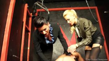 FemDom Piss Bitches Go Wild With Their Fuck Slave Screencap 4 on www.sinx.com