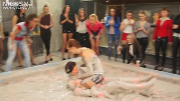Messy Wrestling: Mud Monsters - Making The Most Of The Muck, Cause We Don't Give A Fuck! Screencap 22 on www.sinx.com