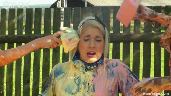 Babes Painting Project Gets Messy Screencap 35 on www.sinx.com