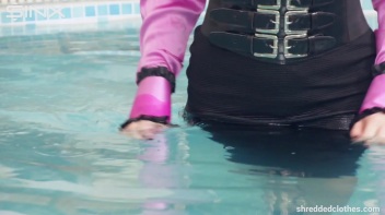 Gorgeous Girl Rips Her Clothes After Swim Screencap 4 on www.sinx.com