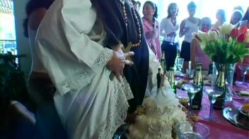 Wedding Celebration Part 1 - Cam 3 Screencap 86 on www.sinx.com