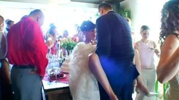 Wedding Celebration Part 1 - Cam 3 Screencap 40 on www.sinx.com