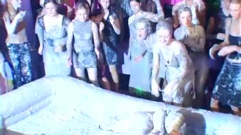 Elegant Muddy Wrestling? Screencap 10 on www.sinx.com