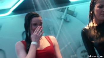 Teasing babes getting dripping wet Screencap 13 on www.sinx.com