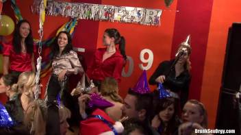 New Year's Sex Ball Part 1 - Main Edit Screencap 14 on www.sinx.com
