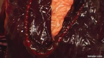 Completely Covered In Gel Screencap 9 on www.sinx.com