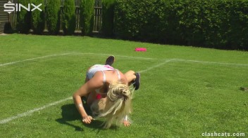 Tennis Girls Catfight and Get Soaking Wet - Cam 1 Screencap 33 on www.sinx.com