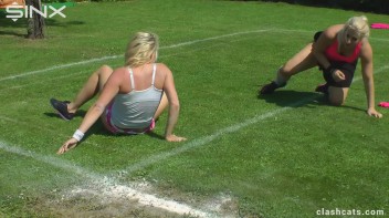 Tennis Girls Catfight and Get Soaking Wet - Cam 1 Screencap 37 on www.sinx.com