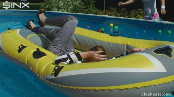 Tennis Girls Catfight and Get Soaking Wet - Cam 1 Screencap 51 on www.sinx.com