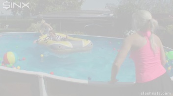 Tennis Girls Catfight and Get Soaking Wet - Cam 1 Screencap 53 on www.sinx.com