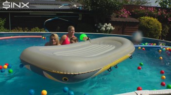 Tennis Girls Catfight and Get Soaking Wet - Cam 1 Screencap 67 on www.sinx.com