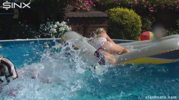 Tennis Girls Catfight and Get Soaking Wet - Cam 1 Screencap 70 on www.sinx.com