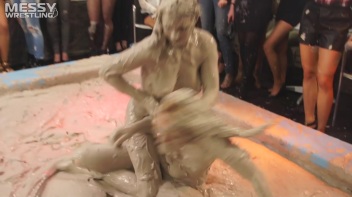 Messy Wrestling: Fuck Your Sexy Shine And Prepare For Mud Smack-Down Time! Screencap 85 on www.sinx.com
