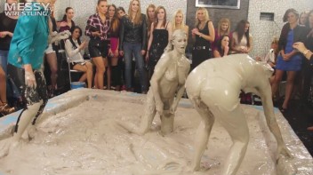 Messy Wrestling: Fuck Your Sexy Shine And Prepare For Mud Smack-Down Time! Screencap 90 on www.sinx.com