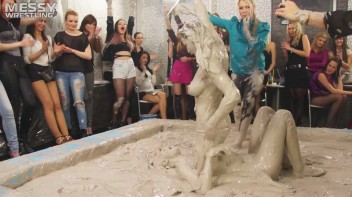 Messy Wrestling: Fuck Your Sexy Shine And Prepare For Mud Smack-Down Time! Screencap 97 on www.sinx.com
