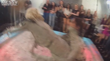 Messy Wrestling: Fuck Your Sexy Shine And Prepare For Mud Smack-Down Time! Screencap 21 on www.sinx.com