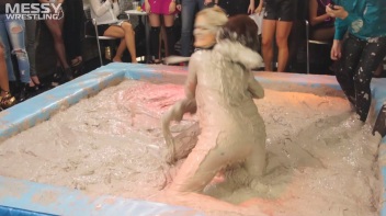 Messy Wrestling: Fuck Your Sexy Shine And Prepare For Mud Smack-Down Time! Screencap 32 on www.sinx.com
