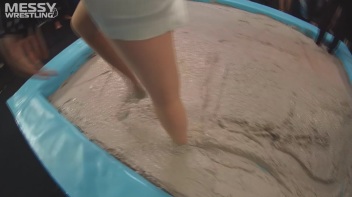 Messy Wrestling: Fuck Your Sexy Shine And Prepare For Mud Smack-Down Time! Screencap 5 on www.sinx.com