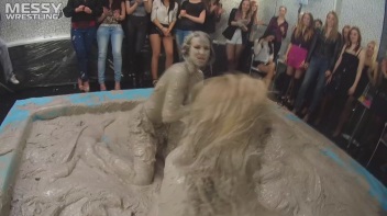 Messy Wrestling: Fuck Your Sexy Shine And Prepare For Mud Smack-Down Time! Screencap 52 on www.sinx.com