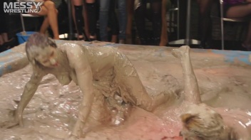 Messy Wrestling: Fuck Your Sexy Shine And Prepare For Mud Smack-Down Time! Screencap 57 on www.sinx.com