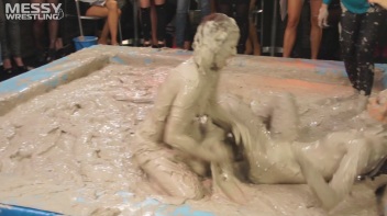 Messy Wrestling: Fuck Your Sexy Shine And Prepare For Mud Smack-Down Time! Screencap 61 on www.sinx.com